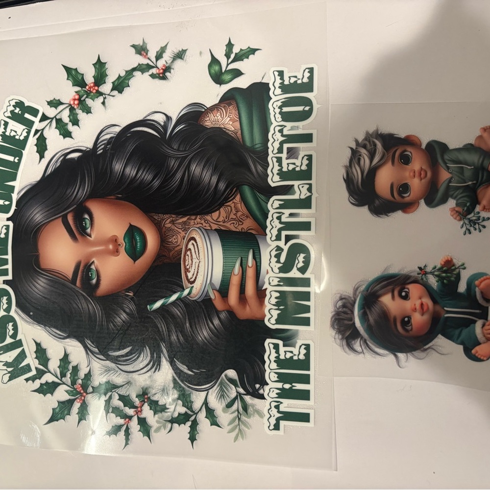 Snow Bunny Sticker Set - Picture 7 of 12